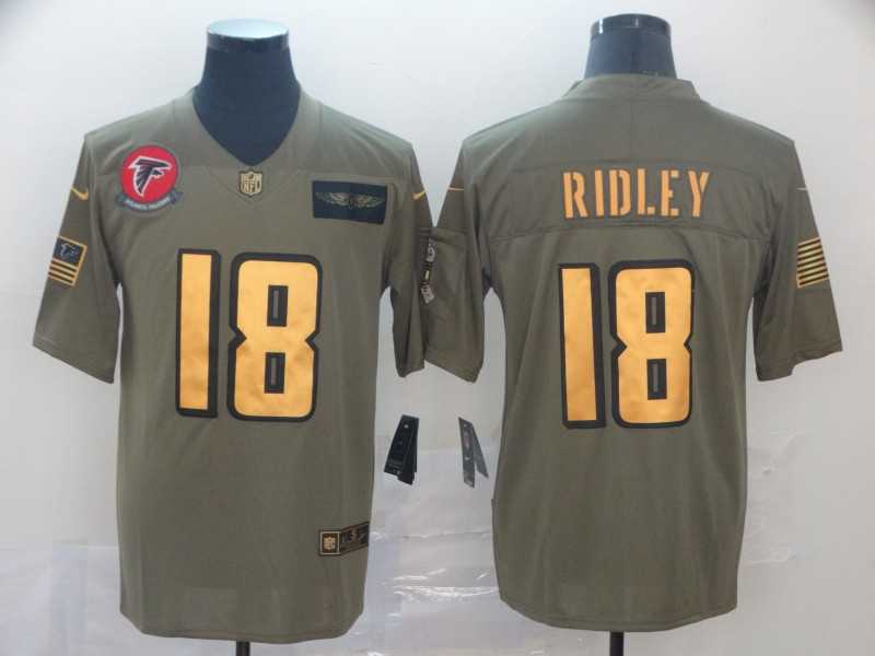 Nike Falcons 18 Calvin Ridley 2019 Olive Gold Salute To Service Limited Jersey,We sell and wholesale Nike Falcons 18 Calvin Ridley 2019 Olive Gold Salute To Service Limited Jersey on line form chian!